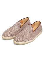 Lido Raffia Loafers