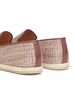 Lido Raffia Loafers