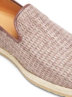 Lido Raffia Loafers