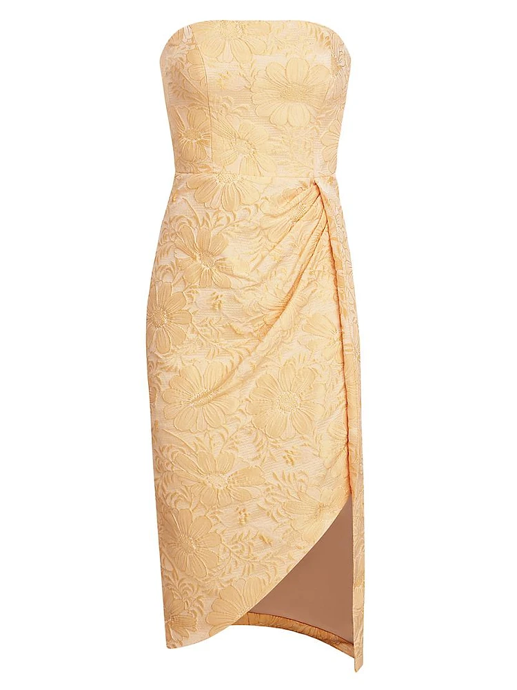 Lucy Jacquard Midi-Dress