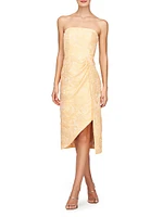 Lucy Jacquard Midi-Dress