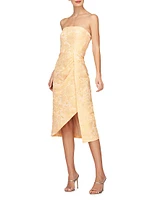 Lucy Jacquard Midi-Dress