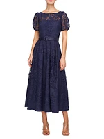 Haisley Tea-Length Dress