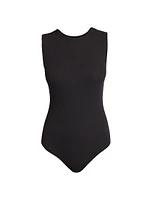 Luxury Rib-Knit Signature Bodysuit