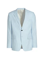 Chambers Linen Two-Button Suit Jacket