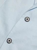 Chambers Linen Two-Button Suit Jacket