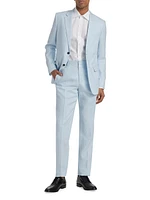 Chambers Linen Two-Button Suit Jacket