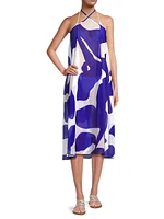 Grand Foliage Convertible Cover-Up Dress