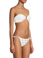 Diamond Heat Bandeau Bikini Top