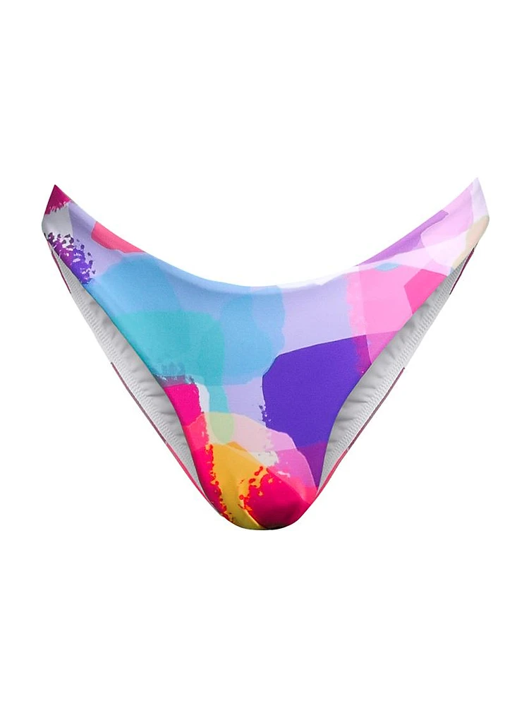 Margot Rainbow Waterfall Bikini Bottom