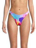 Margot Rainbow Waterfall Bikini Bottom