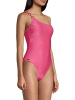 One-Shoulder One-Piece Swimsuit