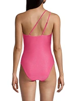 One-Shoulder One-Piece Swimsuit