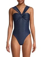 Betsy Twisted One-Piece Swimsuit