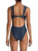 Betsy Twisted One-Piece Swimsuit