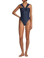 Betsy Twisted One-Piece Swimsuit