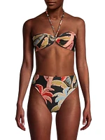 Coconut Night Halterneck Bikini Top