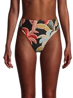 Coconut Night High-Rise Bikini Bottom