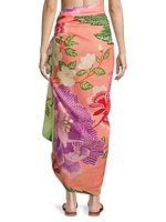 Flower Scarves Cotton Sarong