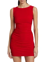 Shirred Slim-Fit Minidress