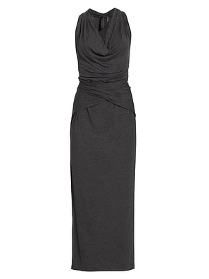 Neeta Tie-Front Maxi Dress