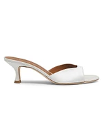 Brigitte Silk-Blend Mules