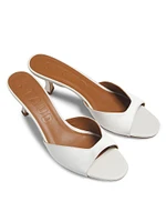 Brigitte Silk-Blend Mules