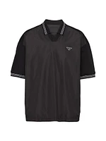 Piqué Polo Shirt with Re-Nylon Detail