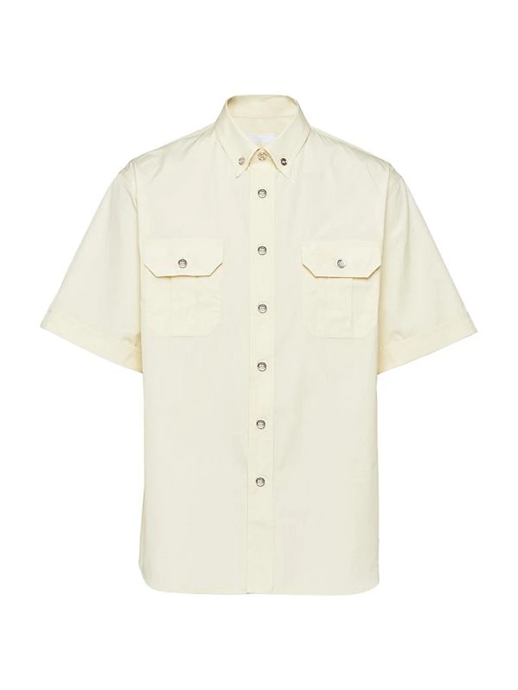 Short Sleeved Cotton Shirt