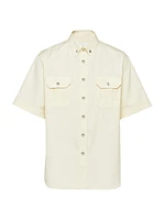 Short Sleeved Cotton Shirt