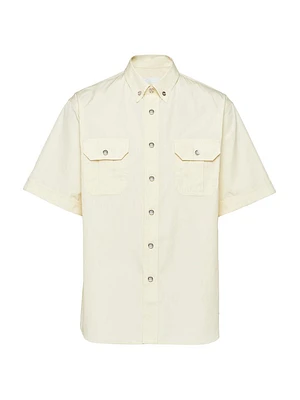 Short Sleeved Cotton Shirt