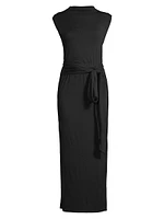 Eden Sleeveless Sash Maxi Dress