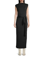 Eden Sleeveless Sash Maxi Dress