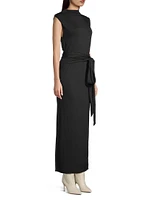 Eden Sleeveless Sash Maxi Dress