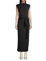 Eden Sleeveless Sash Maxi Dress