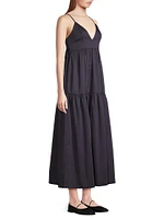 Cotton Tiered Maxi Dress