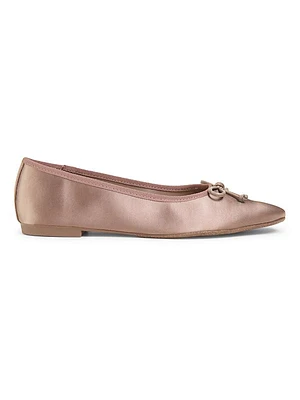 Arissa Satin Ballet Flats