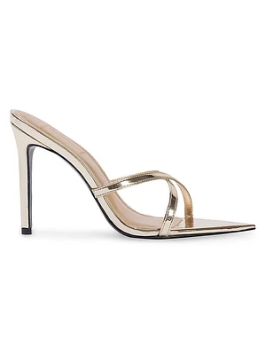 Arianna Metallic High Heel Sandals