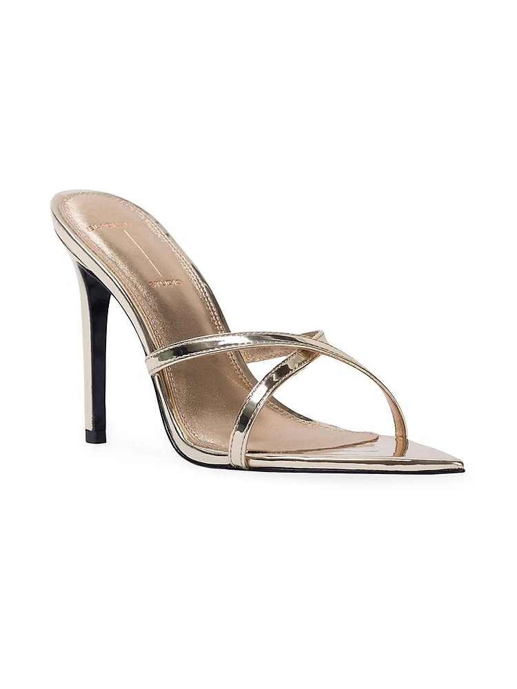 Arianna Metallic High Heel Sandals