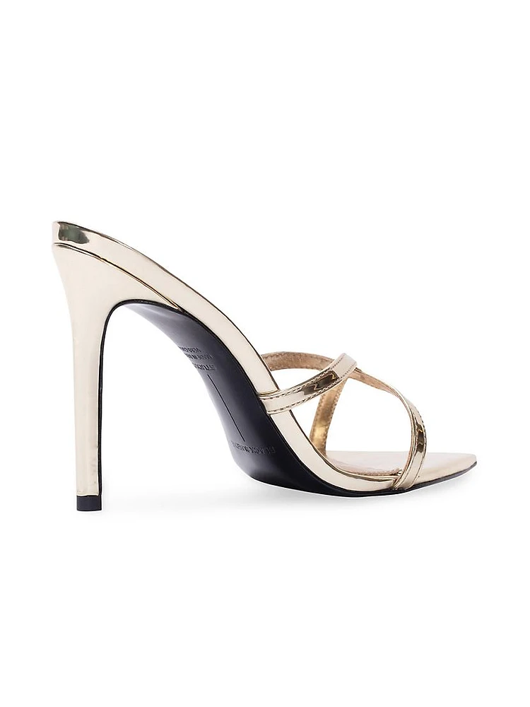 Arianna Metallic High Heel Sandals