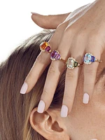 Gossip 18K Yellow Gold & Multi-Gemstone Ring