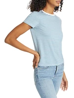 Striped Cotton T-Shirt