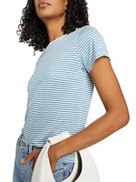 Striped Cotton T-Shirt