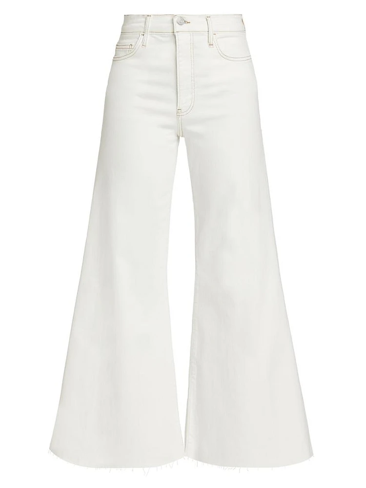 Le Palazzo Crop Wide-Leg Jeans