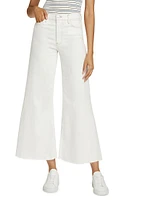 Le Palazzo Crop Wide-Leg Jeans