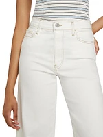 Le Palazzo Crop Wide-Leg Jeans