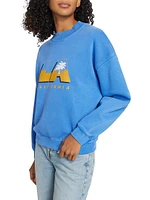 Vintage Los Angeles Cotton-Blend Sweatshirt