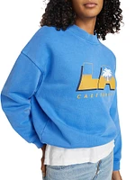 Vintage Los Angeles Cotton-Blend Sweatshirt