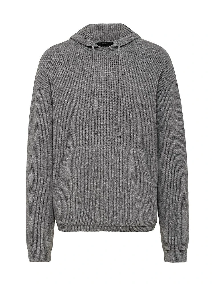 Cashmere Knit Hoodie