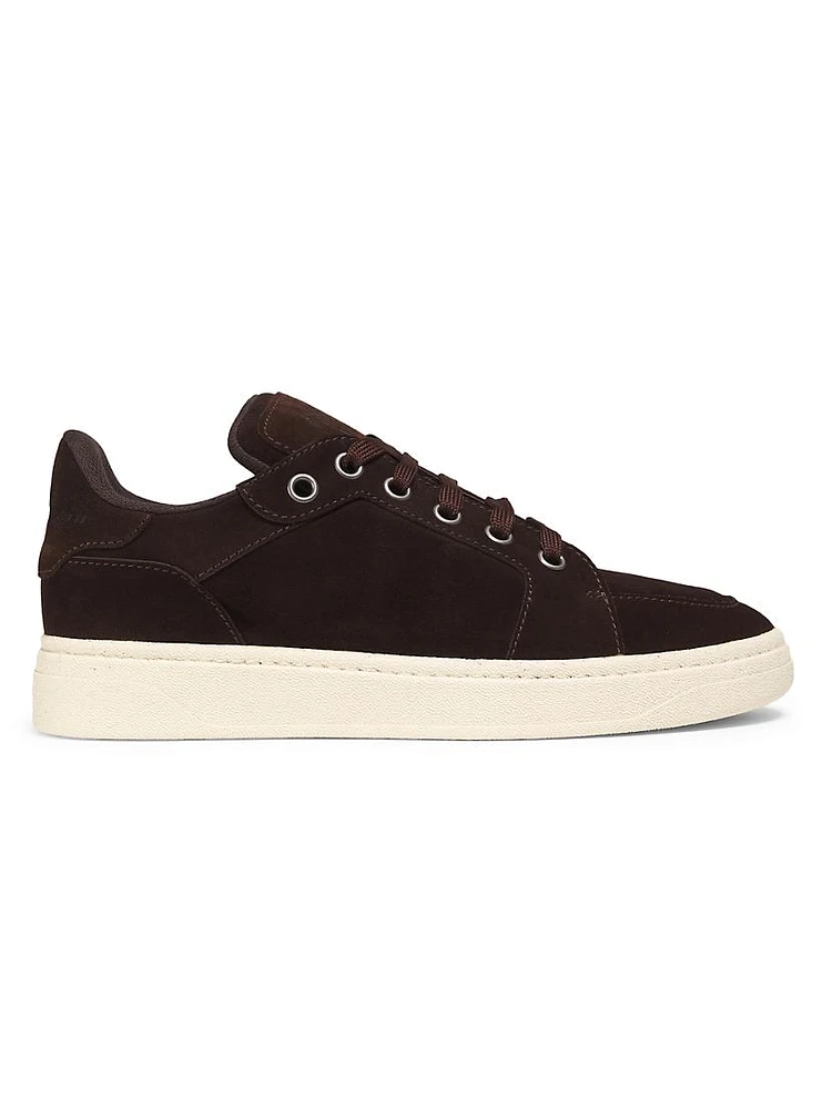 Suede Low-Top Sneakers